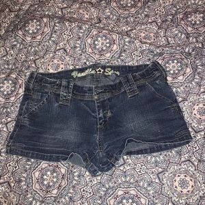 jean shorts